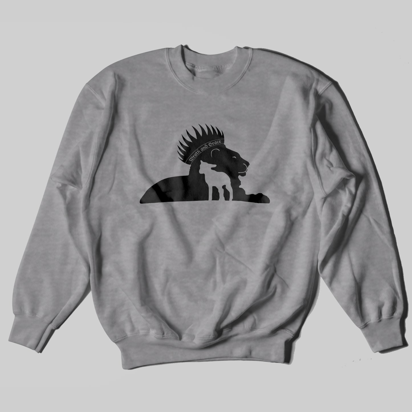 Wrath and Grace Black Logo - Sweatshirt