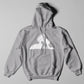 Wrath and Grace White Logo - Hoodie