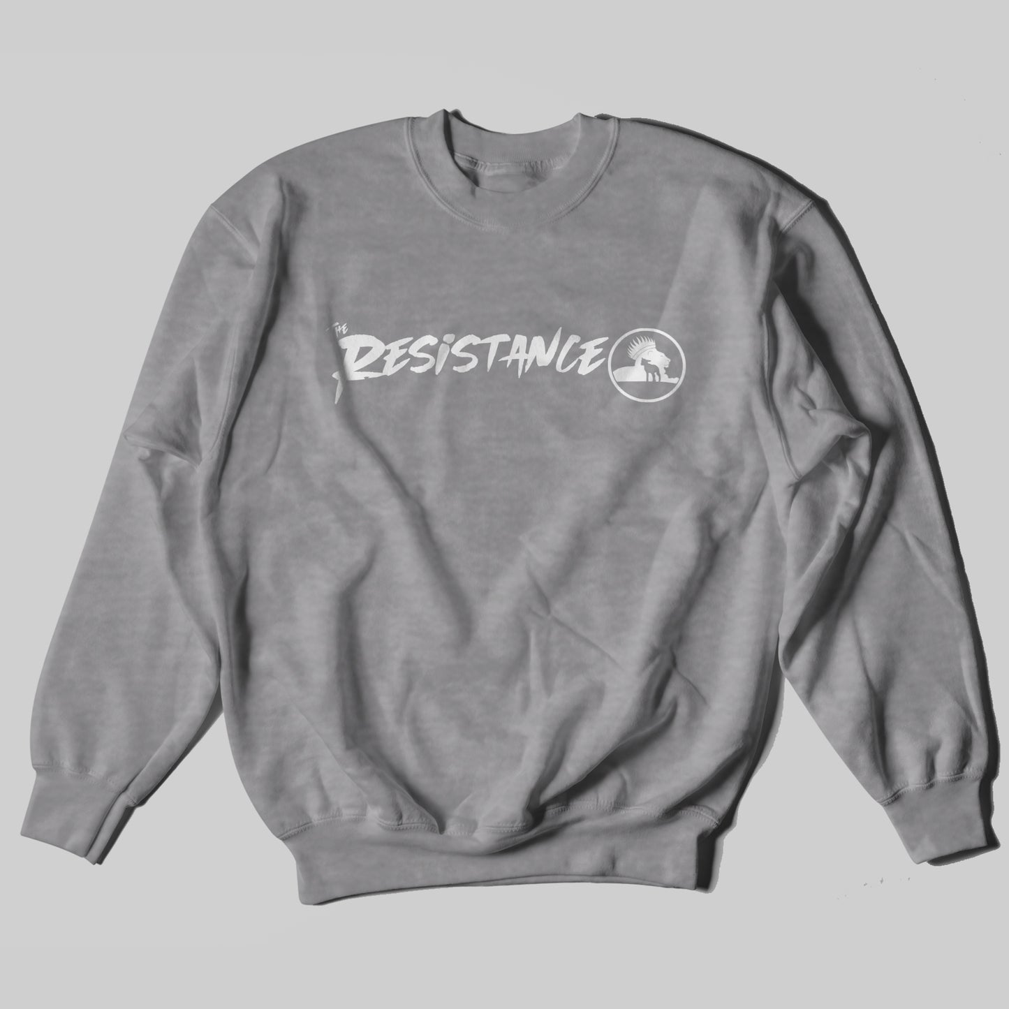 The Resistance White Logo - Sweatshirt