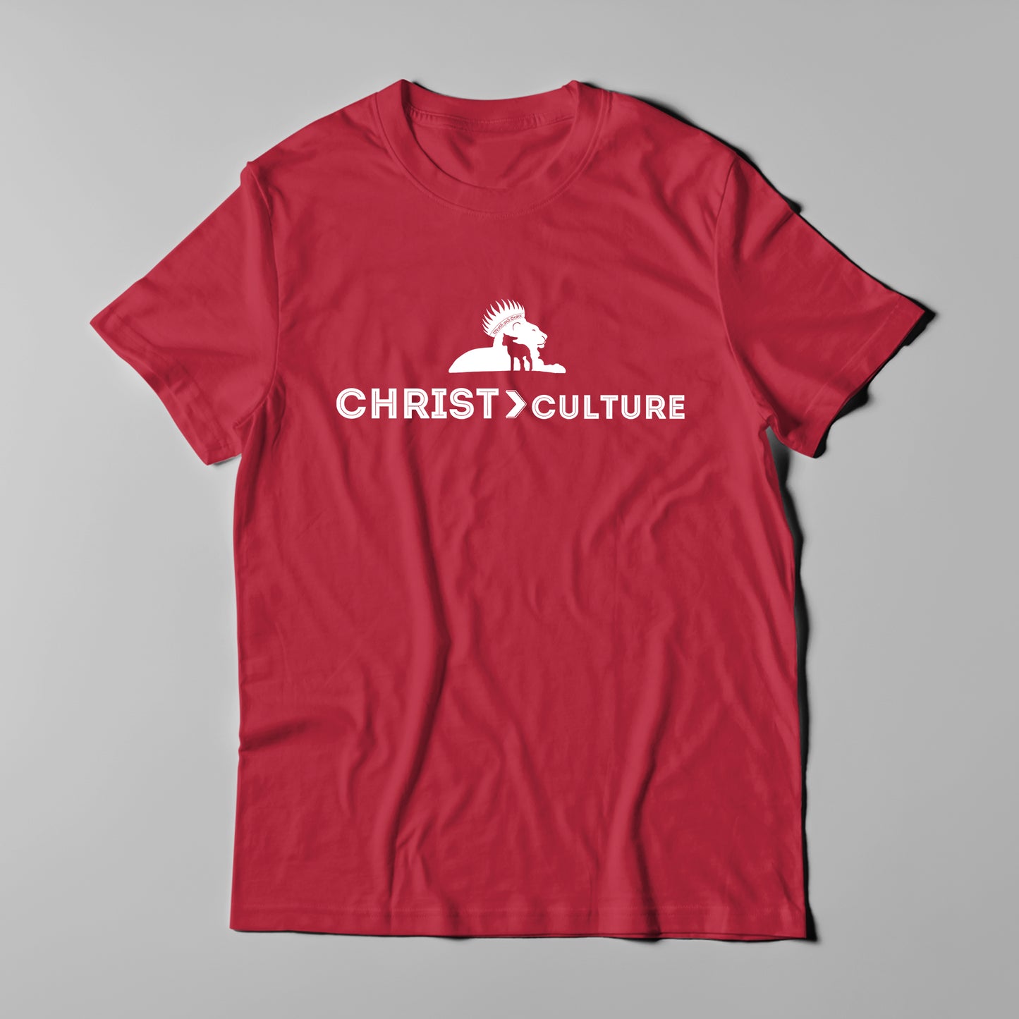 Christ > Culture - Men T-Shirt