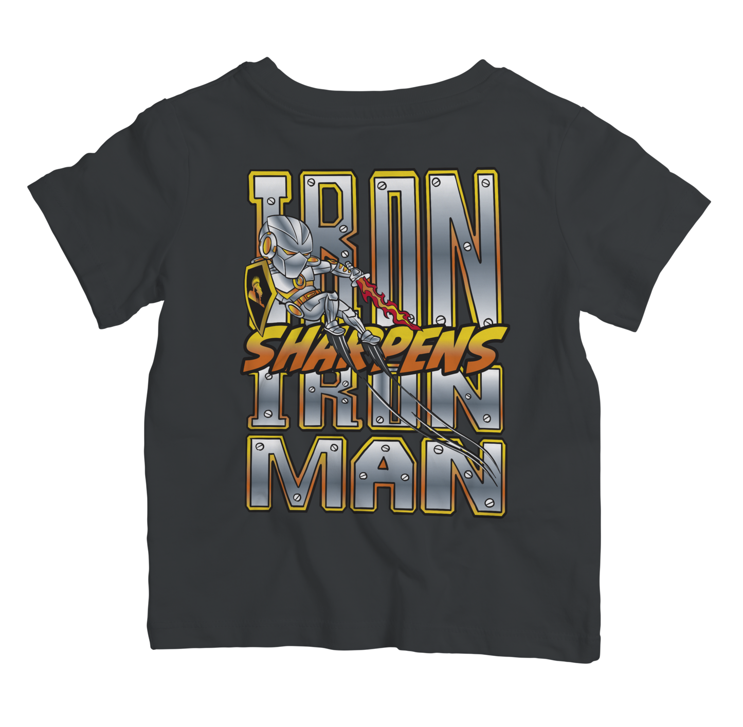 Adult Iron Sharpens Iron Man