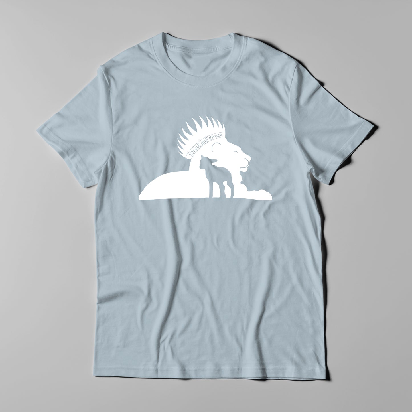 Wrath and Grace White Logo | T-Shirt (VBM)