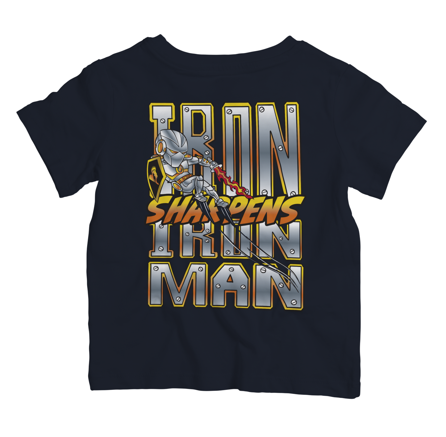 Adult Iron Sharpens Iron Man