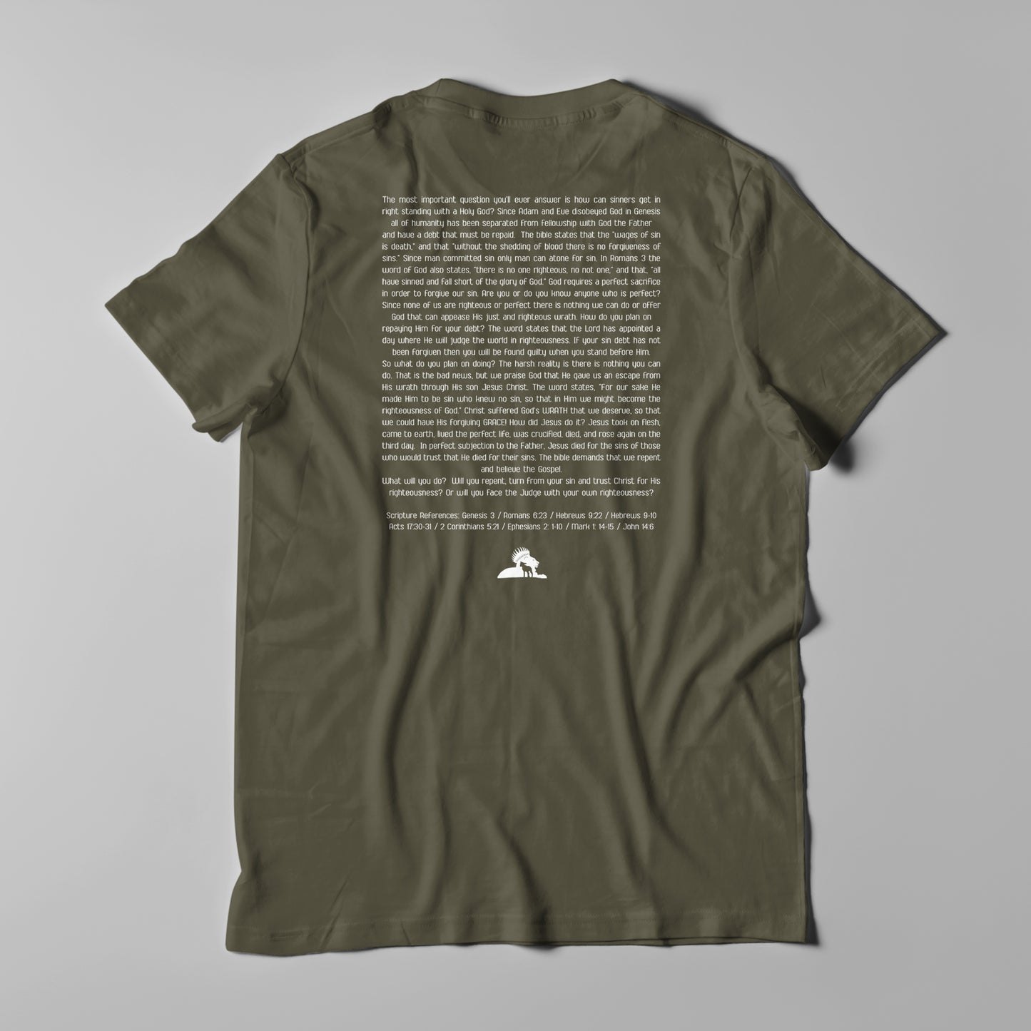 Wrath and Grace Stained Glass Logo | T-Shirt (VBM)