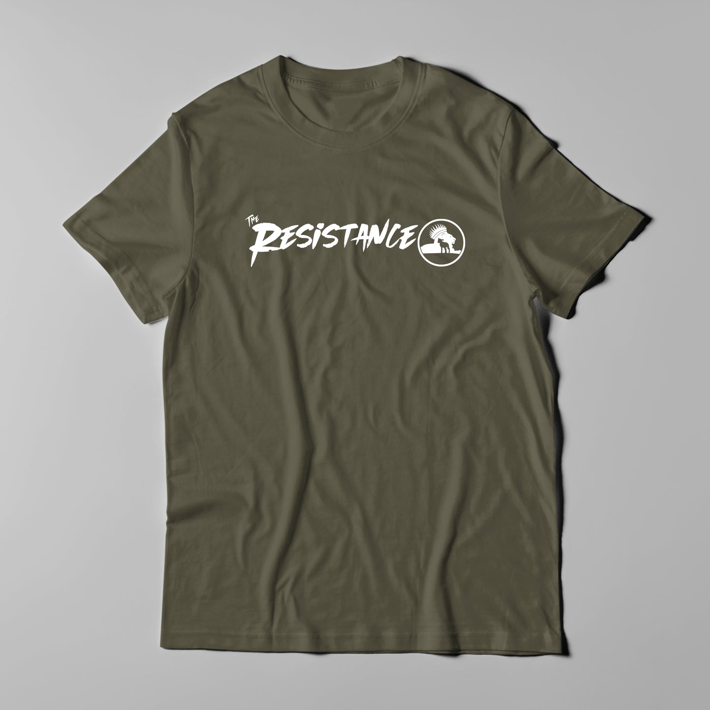 The Resistance White Logo - Men T-Shirt