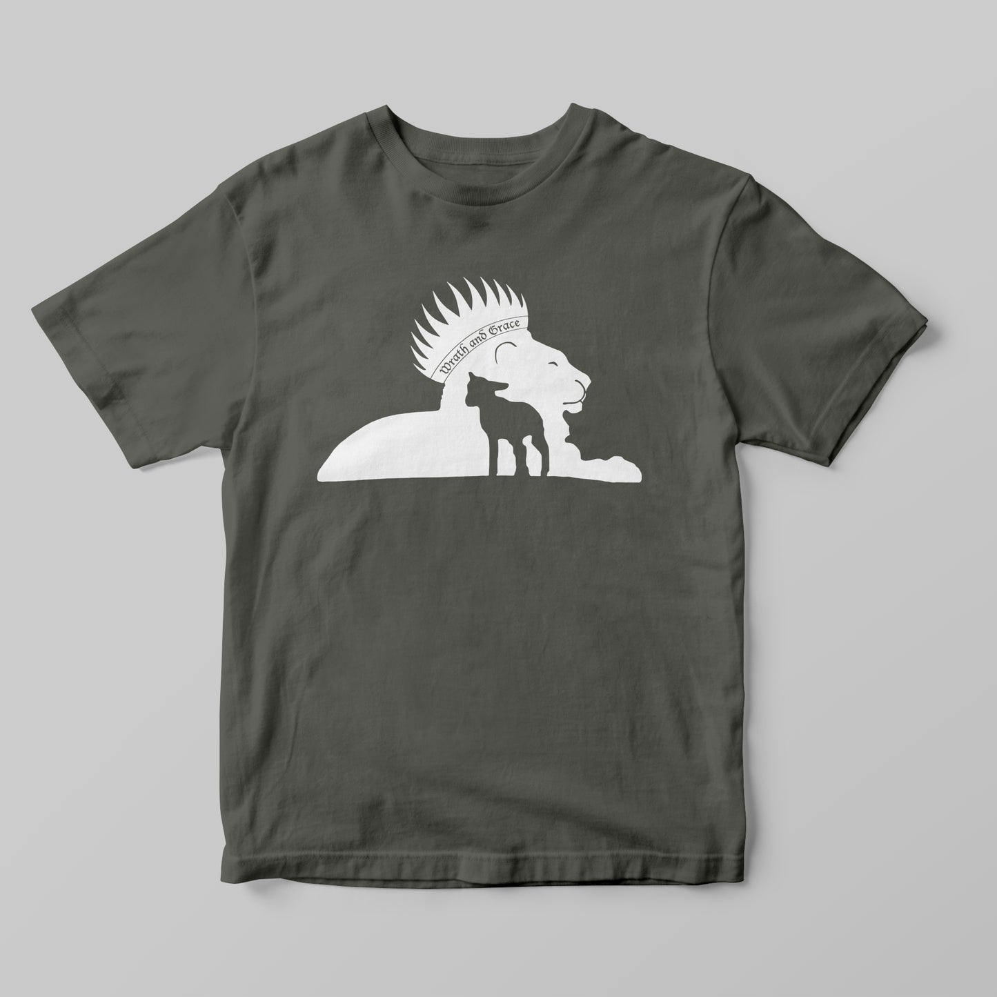 Wrath and Grace White Logo - Women T-Shirt