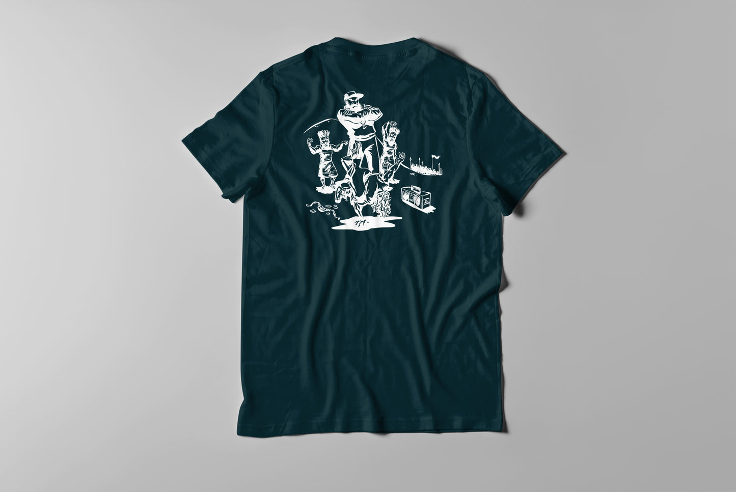 David Vs. Goliath (White Ink)