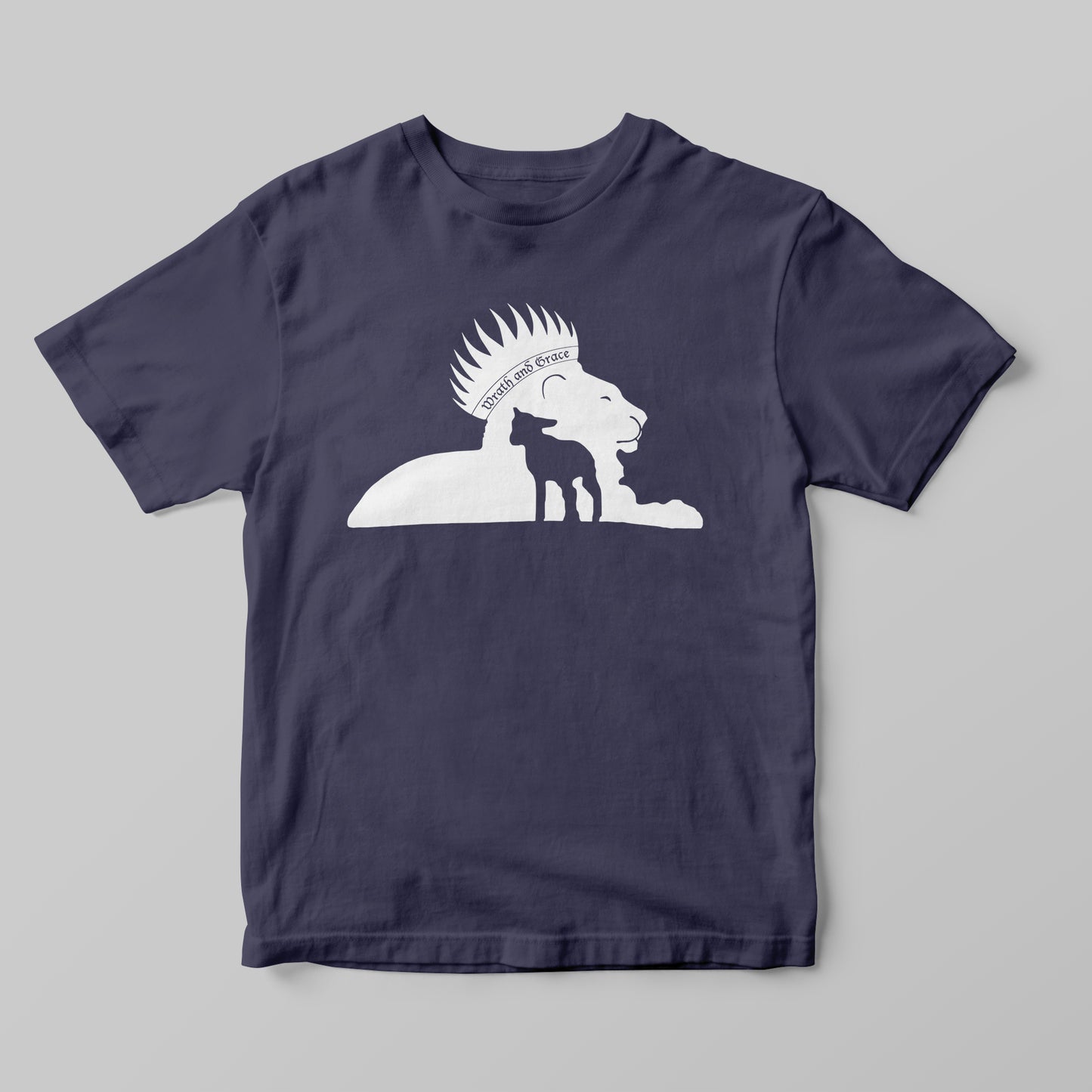 Wrath and Grace White Logo - Women T-Shirt