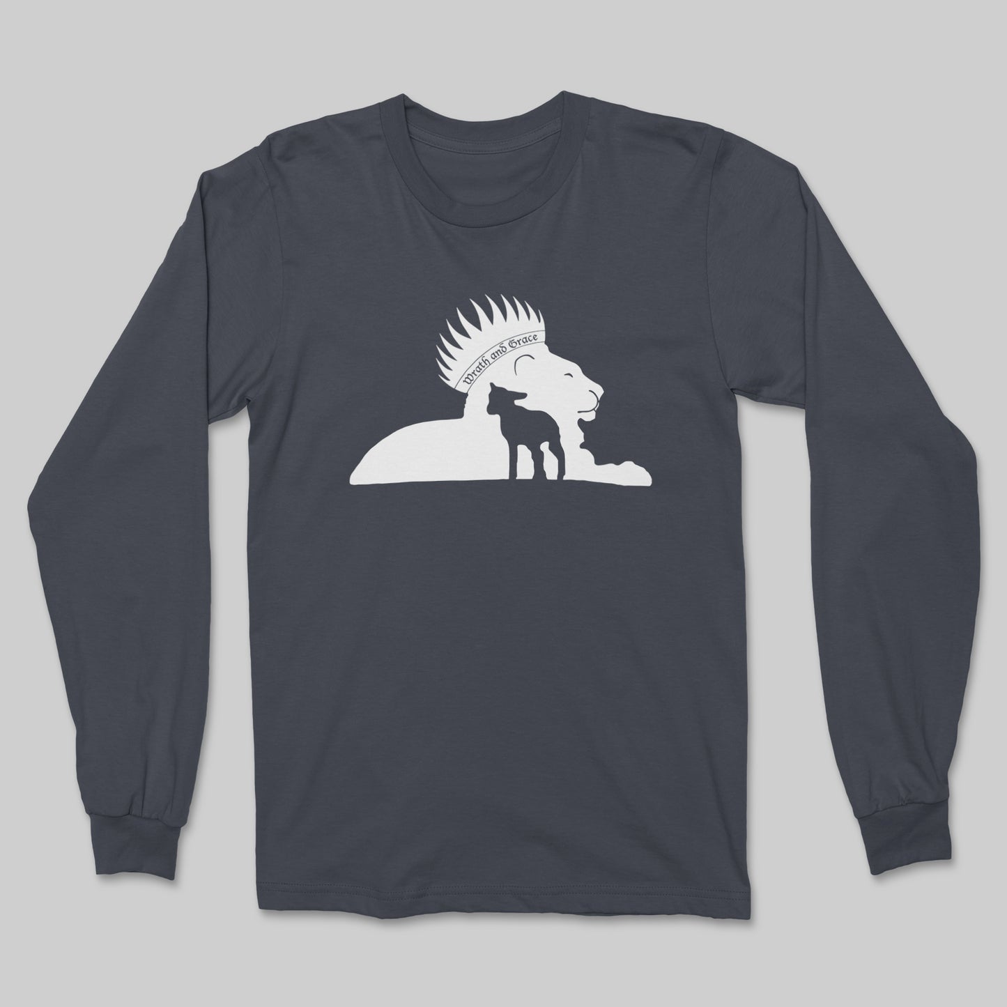 Wrath and Grace White Logo | Long Sleeve (VBM)