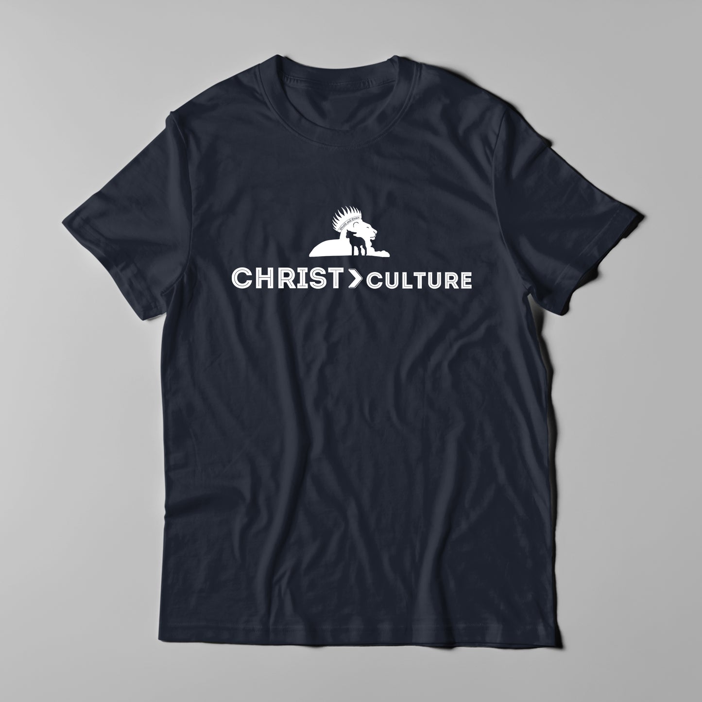 Christ > Culture - Men T-Shirt