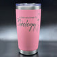 Ladies Devoted to Theology Tumbler