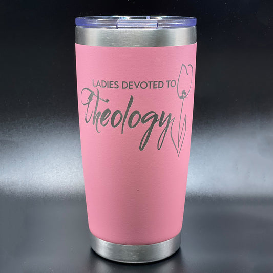 Ladies Devoted to Theology Tumbler