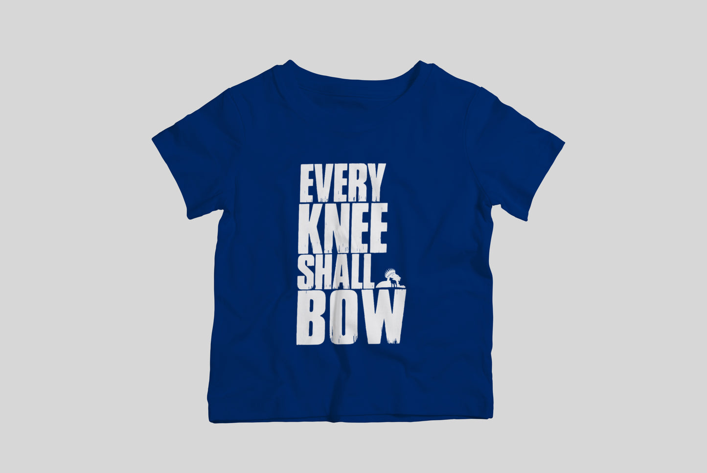 Every Knee Shall Bow - Kids T-Shirt