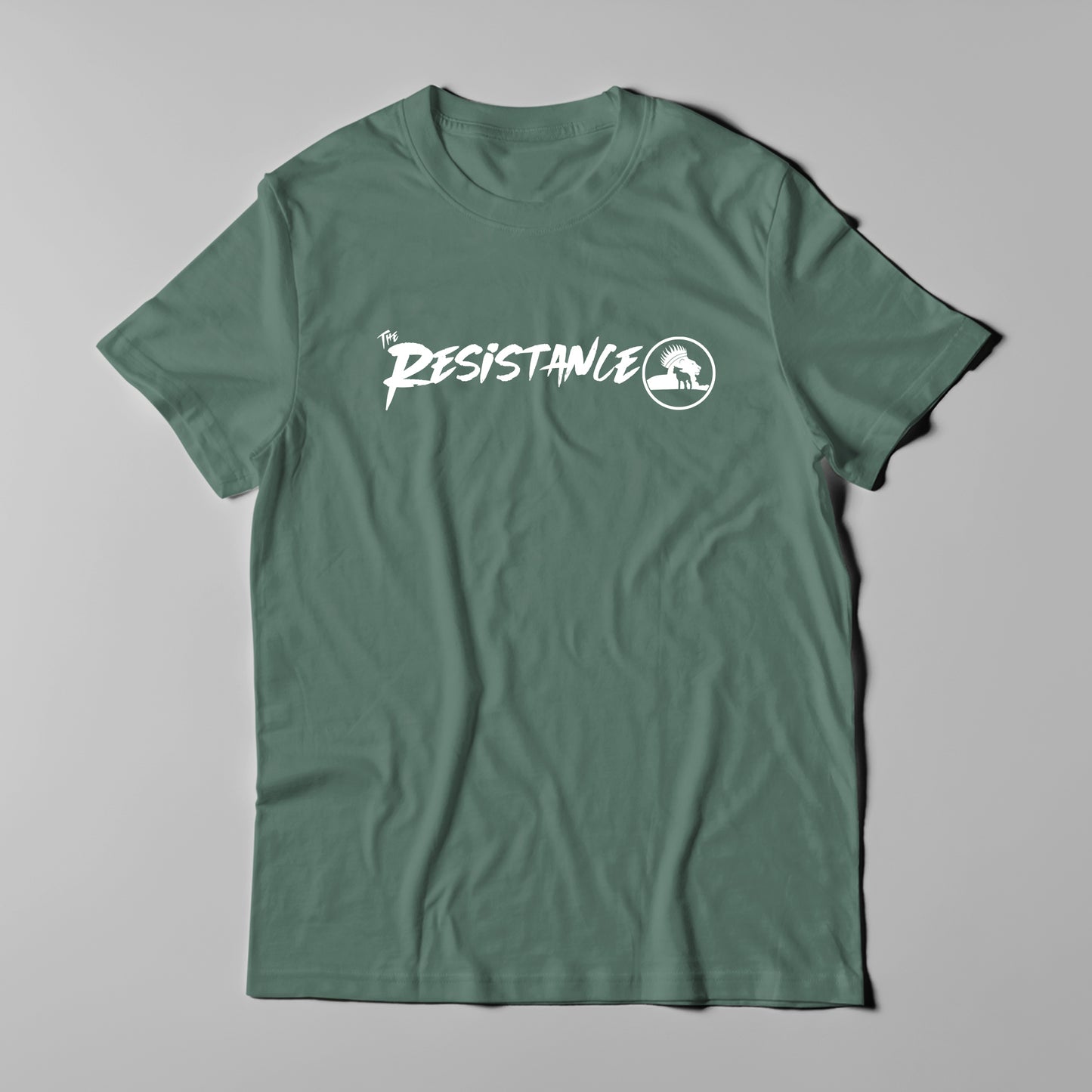 The Resistance White Logo - Men T-Shirt