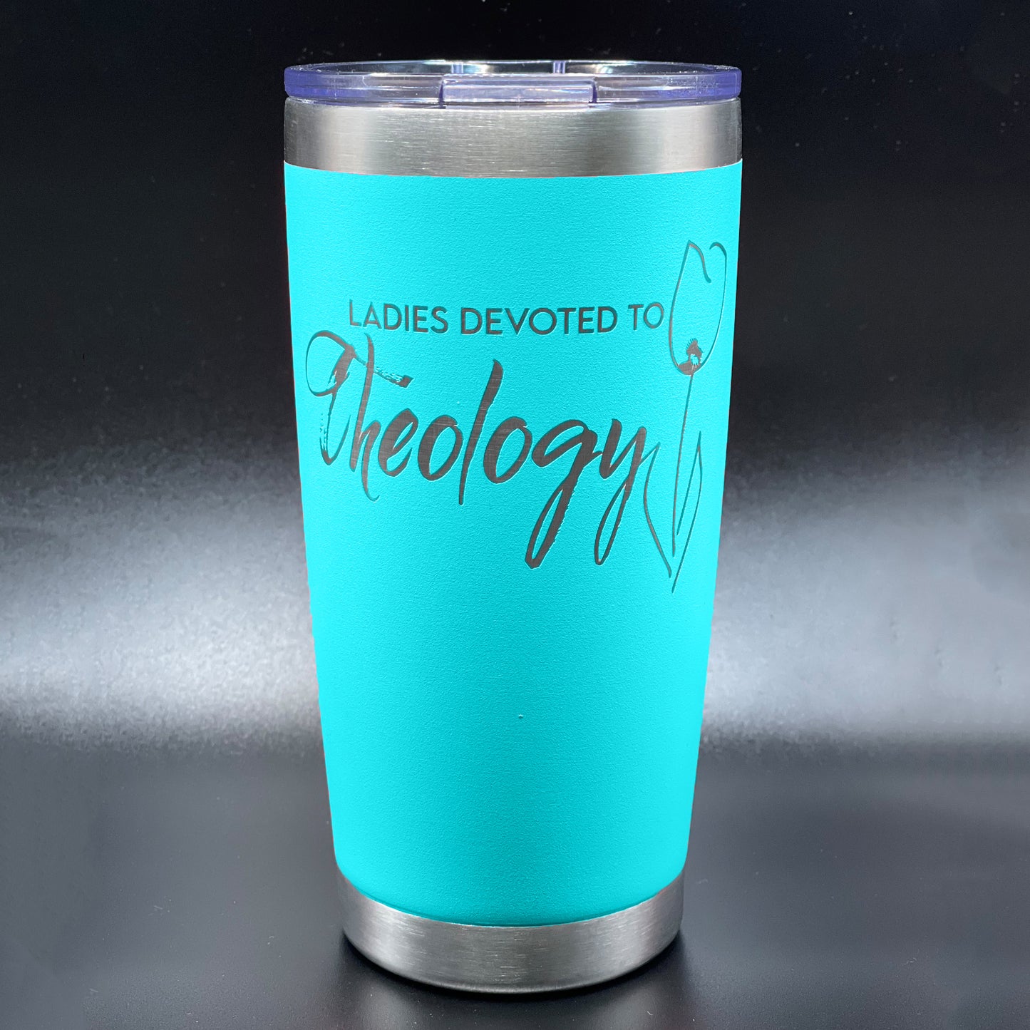 Ladies Devoted to Theology Tumbler