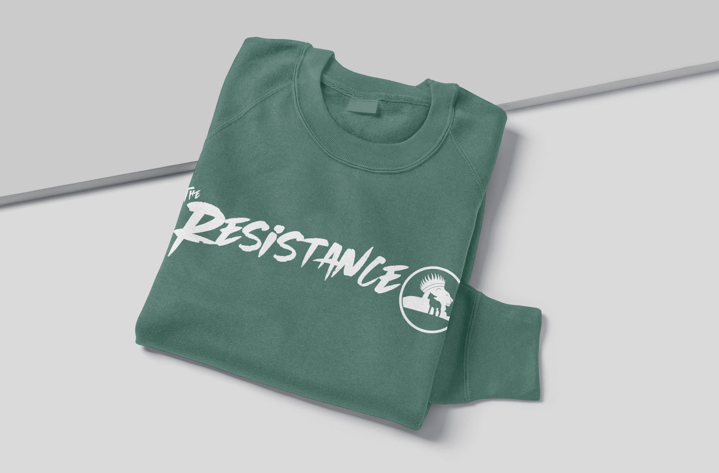 The Resistance White Logo - Sweatshirt