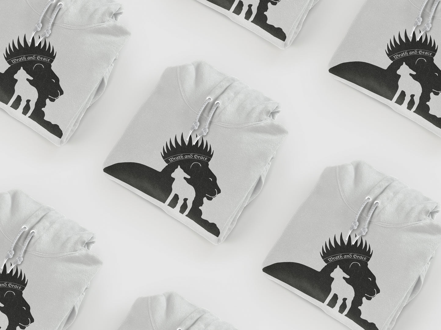 Wrath and Grace Black Logo - Hoodie