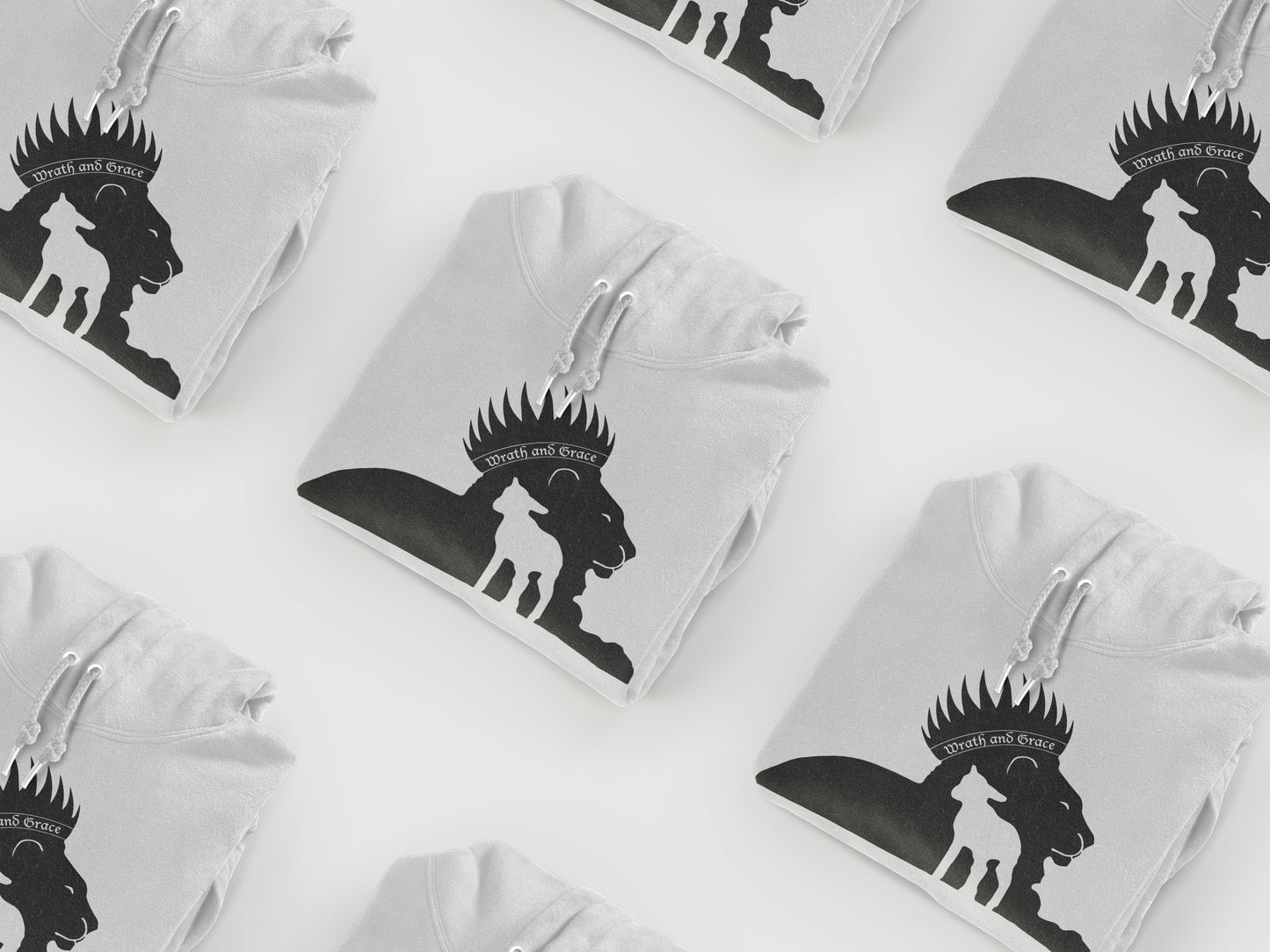 Wrath and Grace Black Logo | Hoodie (VBM)