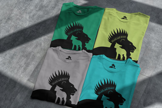 Wrath and Grace Black Logo - Men T-Shirt