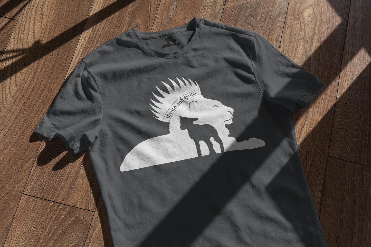 Wrath and Grace White Logo | T-Shirt (VBM)