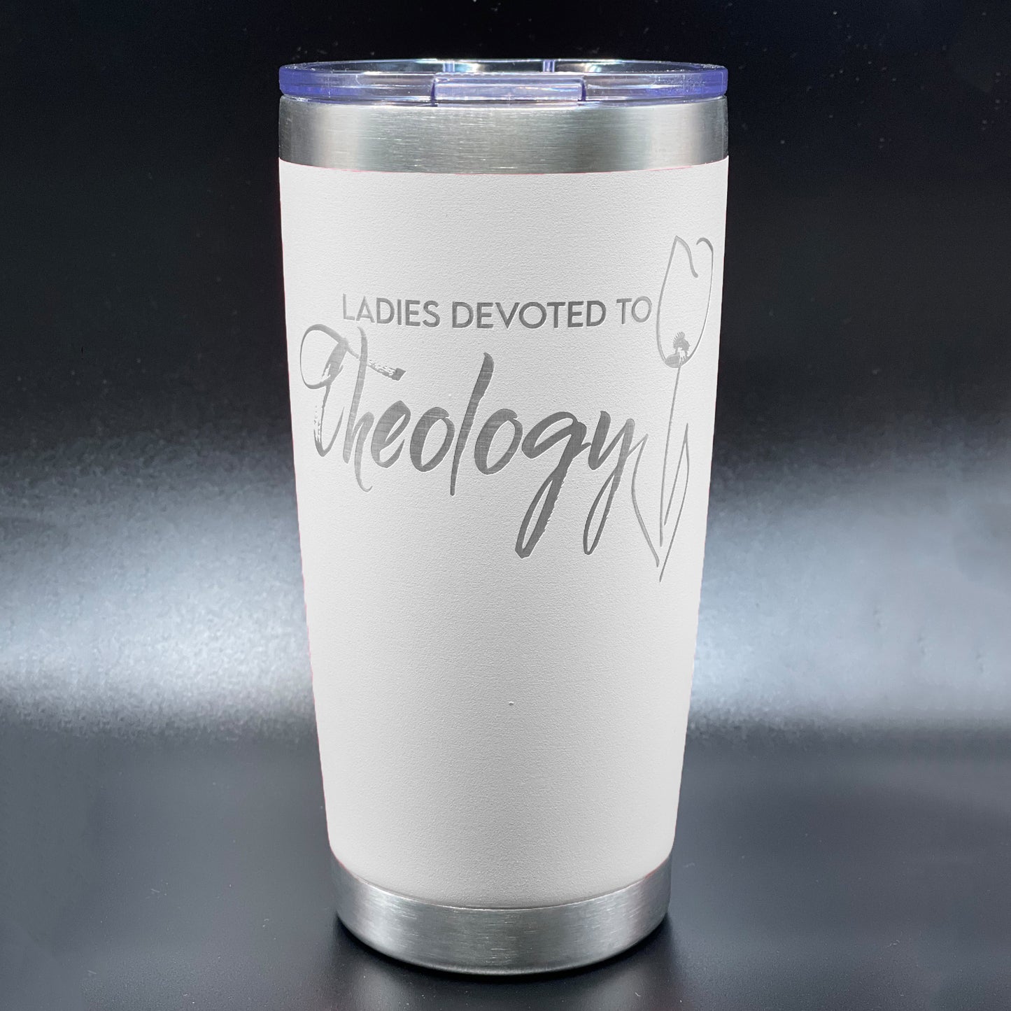 Ladies Devoted to Theology Tumbler