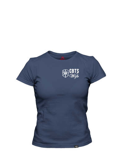 CBTS Wife Left Chest Ladies T-Shirt